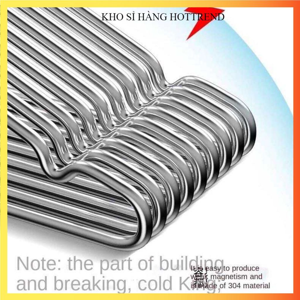 (COMBO 30) MÓC TREO QUẦN ÁO INOX KHÔNG GỈ - Chất Liệu Inox 304, Thiết Kế Hiện Đại, Tiện Dụng