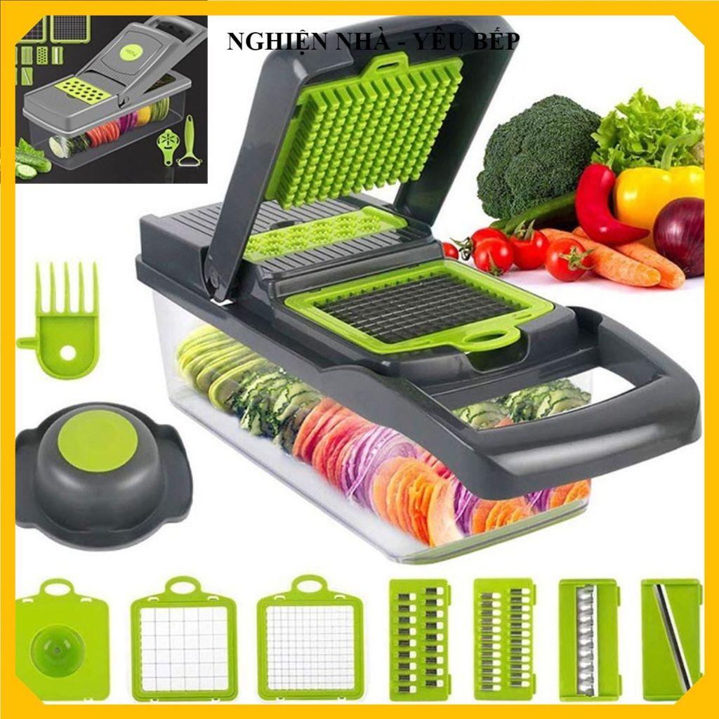 DỤNG CỤ BÀO SỢI RAU CỦ ĐA CHỨC NĂNG, BỘ CẮT THẠCH NHÀ BẾP, Thiết Kế Tiện Dụng, Phụ Kiện Gia Đình