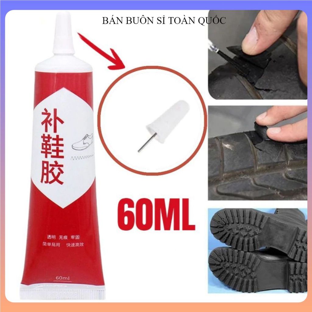 (COMBO 5) KEO DÁN GIÀY DÉP SIÊU CHẮC - Keo Dính Giày Thể Thao Chống Nước, Keo Dán Đế Giày Trong Suốt