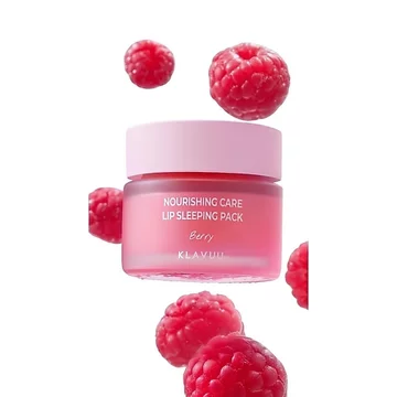 KlavuuLipMagPack (0.7oz) – Son dưỡng môi Hàn Quốc dưỡng ẩm sâu ban đêm, thích hợp cho môi rất khô, nứt nẻ. | Son dưỡng ẩm làm sáng da ngay lập tức Hydrating | Kem tẩy tế bào chết nhẹ nhàng (Hương Berr