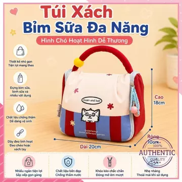 Túi Bỉm Sữa Easy Room Mini Chống Thấm | Túi Đựng Đồ Sơ Sinh, Bình Sữa, Tã Bỉm Cho Mẹ Bỉm