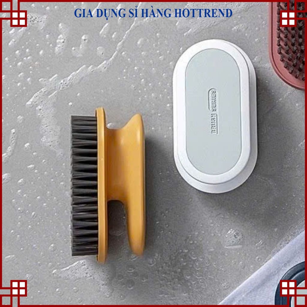 (COMBO 10) Bàn Chải Phòng Tắm , Bàn Chải Hình Hạt Đậu Lông Mềm Mại , Giặt Đồ , Chà Sàn Tiện Dụng Phong Cách Bắc Âu