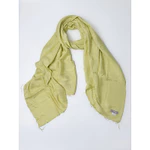 Khăn choàng Óng - 50% silk 50% Sợi tự nhiên- màu hồng phấn tuyệt đẹp! Quà thanh lịch cho phái nữ — ảnh 4