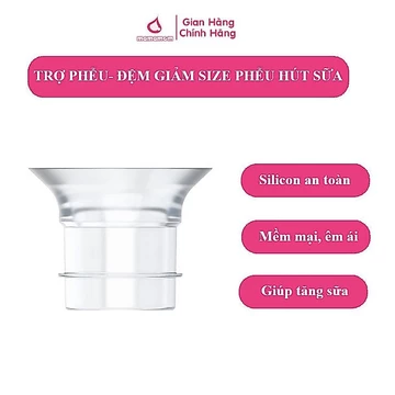 Đệm Giảm Size Phễu 13/15/17/19/21/24mm Tương Thích Tất Cả Phễu Của Máy Hút Sữa, Cup Rảnh Tay, Máy Cầm Tay,...