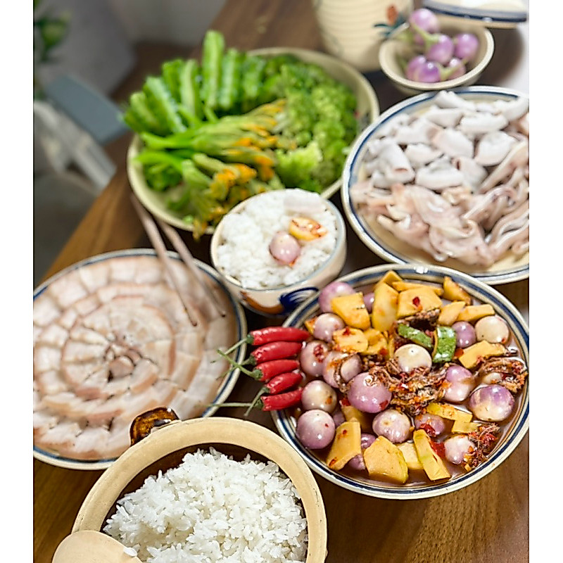 Mắm Dưa Cà Thập Cẩm Miền Trung 1kg – Vị Mặn Mặn Cay Nhẹ, Ăn Liền, Hũ Lớn | BigBuy360 - bigbuy360.vn