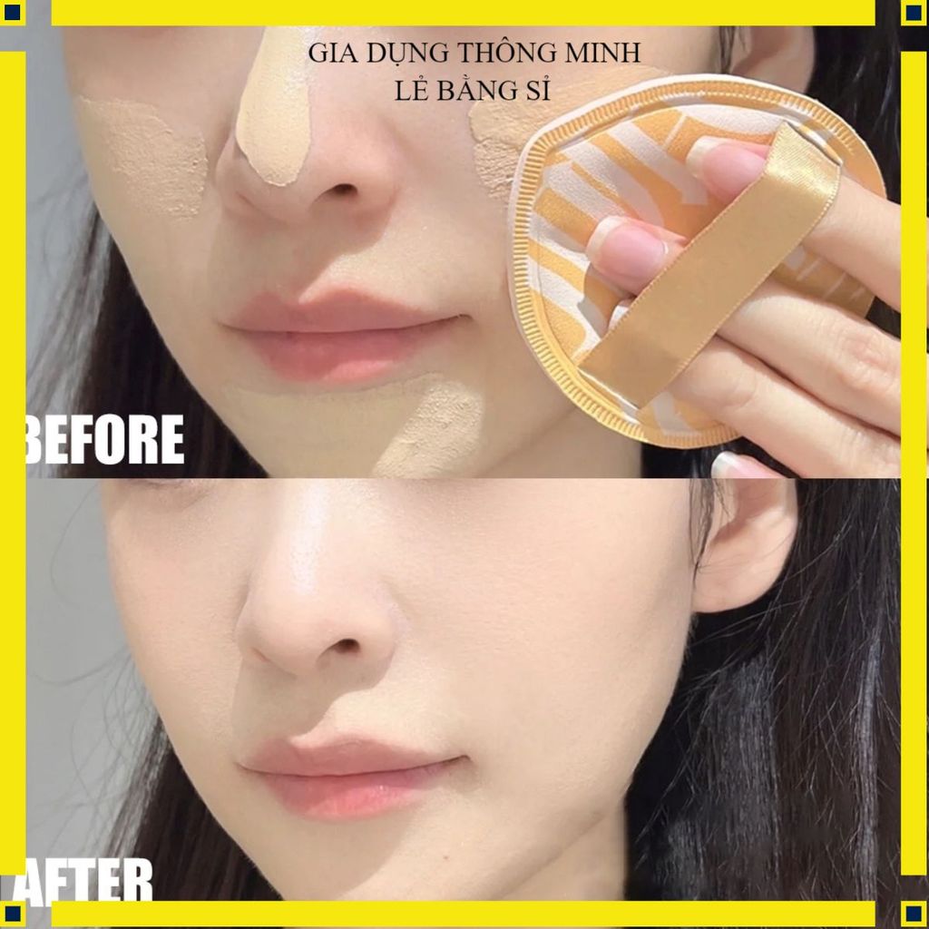 (COMBO 3) MÚT TÁN KEM NỀN BIG SIZE MỀM MỊN - Mút Tán Phấn Trang Điểm Đàn Hồi, Dụng Cụ Trang Điểm Cao Cấp