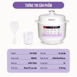 [LIVE] Nồi áp suất điện đa năng Masuto MS PC05 10 chức năng nấu, chế độ nấu mở nắp riêng biệt, bảo hành 12 tháng — ảnh 5