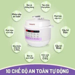 [LIVE] Nồi áp suất điện đa năng Masuto MS PC05 10 chức năng nấu, chế độ nấu mở nắp riêng biệt, bảo hành 12 tháng — ảnh 7