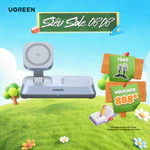 Đế sạc không dây 3 in 1 Qi2.2 W711 | Công suất 25W | Tích hợp đế sạc không dây | Bảo hành 18 tháng 1 đổi 1 | 55677 — ảnh 1