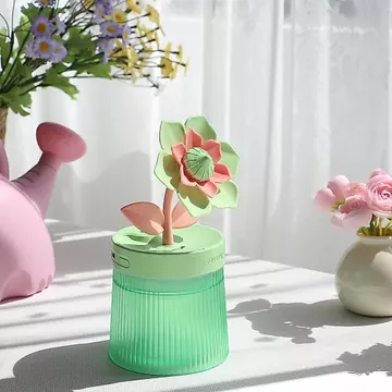 Máy tạo độ ẩm nhỏ Gardenia cho cây trồng, Máy tạo độ ẩm Mini phun sương mát cho phòng ngủ, Máy tạo độ ẩm cá nhân để bàn có bộ khuếch tán cho ô tô văn phòng trong nhà, Máy tạo độ ẩm di động để du lịch 