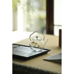Ấm trà thủy tinh Osmanthus dày chịu nhiệt độ cao Nồi tay cầm dung tích nhỏ có thể mở lửa Bộ trà trà luộc gia đình [A204-04] — ảnh 8