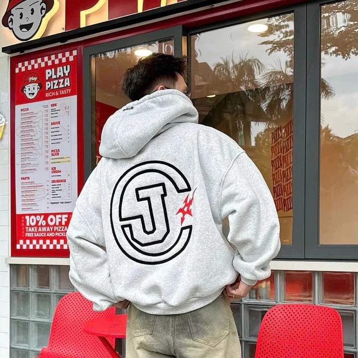 ÁO KHOÁC HOODIE/HOODIE ZIP FROM NAM NỮ HỌA TIẾT CHỮ IN JAY 2026 Nam Nữ – 7