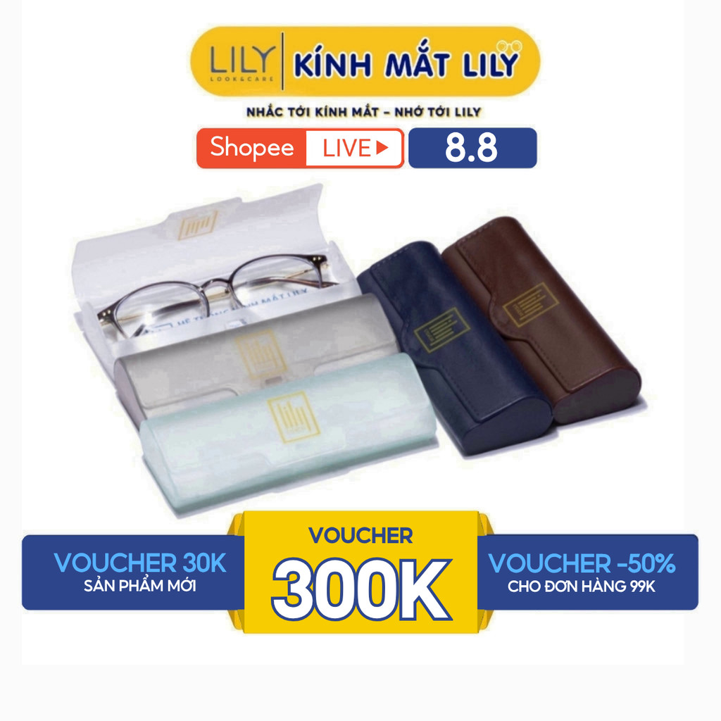 Hộp đựng kính mắt Lilyeyewear Màu ngẫu nhiên
