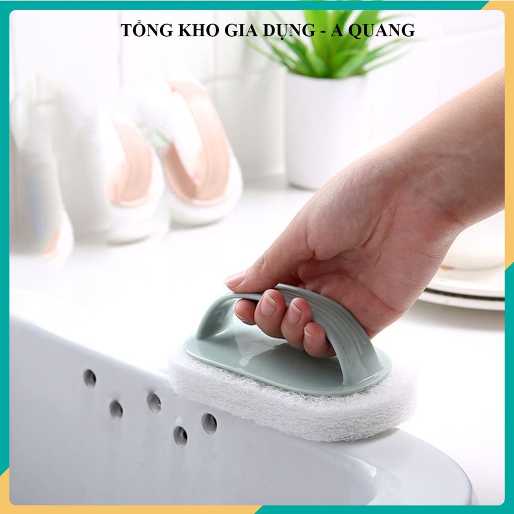 (SET 5) BÀN CHẢI CỌ RỬA BỌT BIỂN ĐA NĂNG, VỆ SINH NHÀ BẾP NHÀ TẮM TIỆN LỢI, DỤNG CỤ LÀM SẠCH HẰNG NGÀY, Dễ Sử Dụng