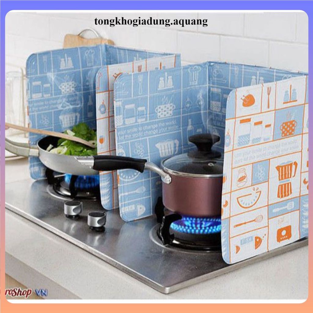 (SET 3) TẤM CHẮN DẦU NHÀ BẾP, MIẾNG CHE DẦU MỠ CHỐNG BẮN HIỆU QUẢ, DỤNG CỤ NẤU ĂN TIỆN ÍCH, Dễ Lau Chùi