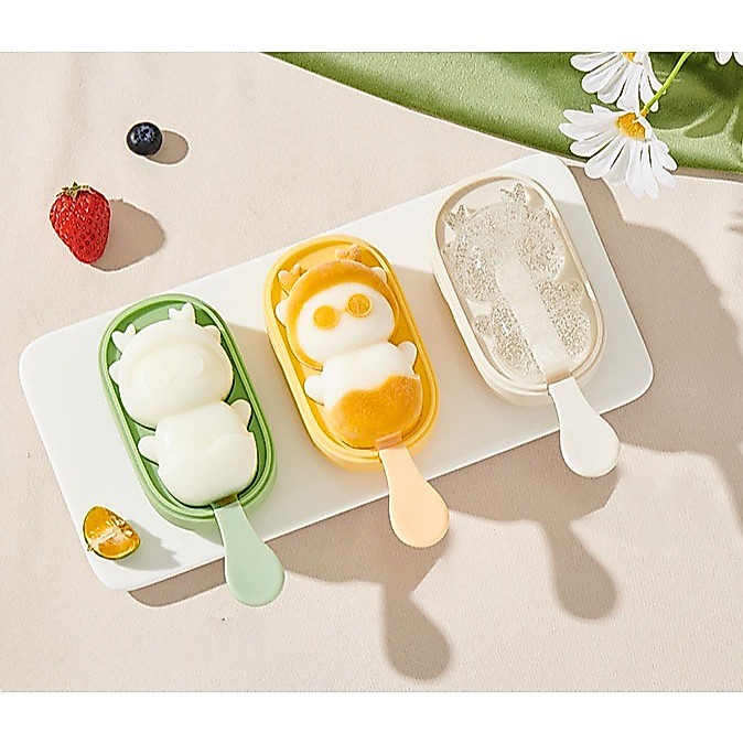Khuôn Làm Kem, Khay Làm Thạch ECOCO Silicon Hình Người Tuyết, Dụng Cụ Làm Kem An Toàn Sức Khoẻ | BigBuy360 - bigbuy360.vn