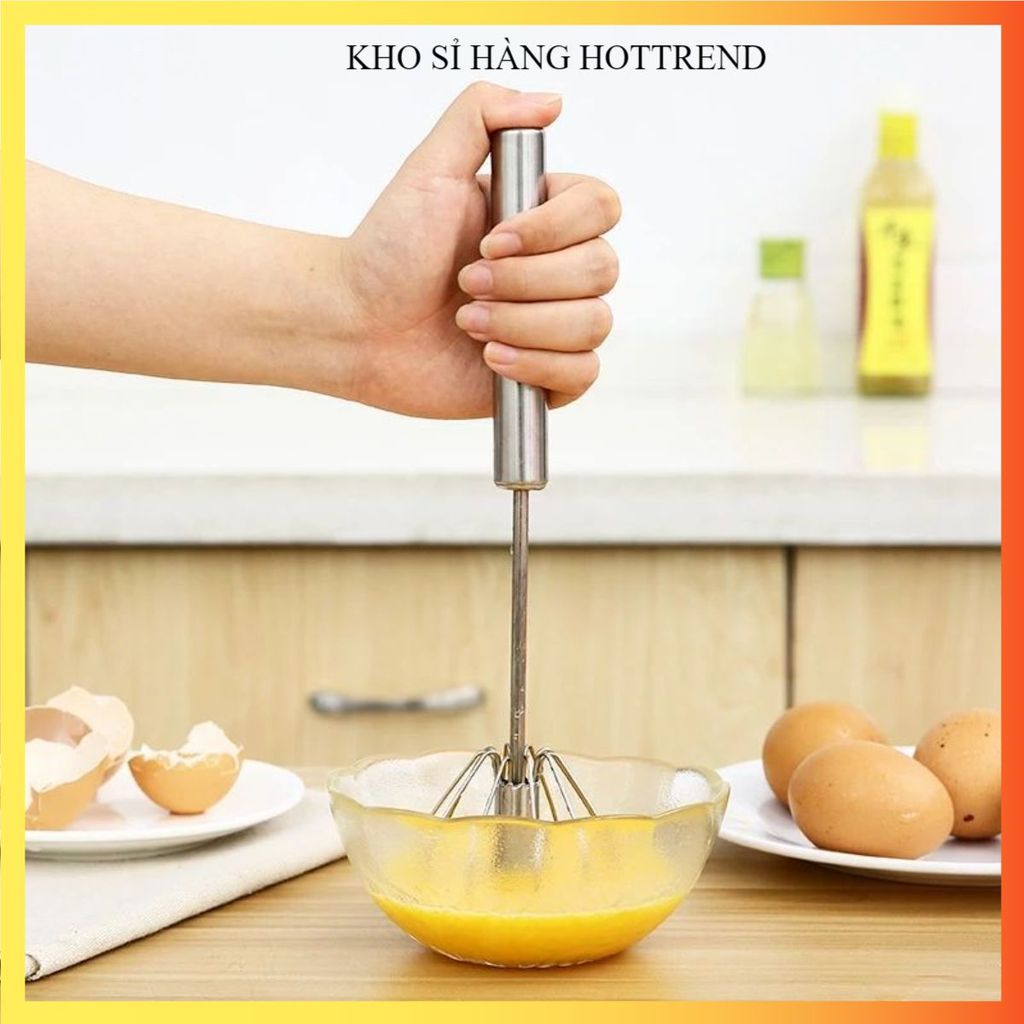 (COMBO 5) CÂY ĐÁNH TRỨNG INOX TỰ ĐỘNG KHÔNG CẦN PIN - Cây Pha Cafe Thông Minh, Bàn Chải Đánh Bọt Cầm Tay