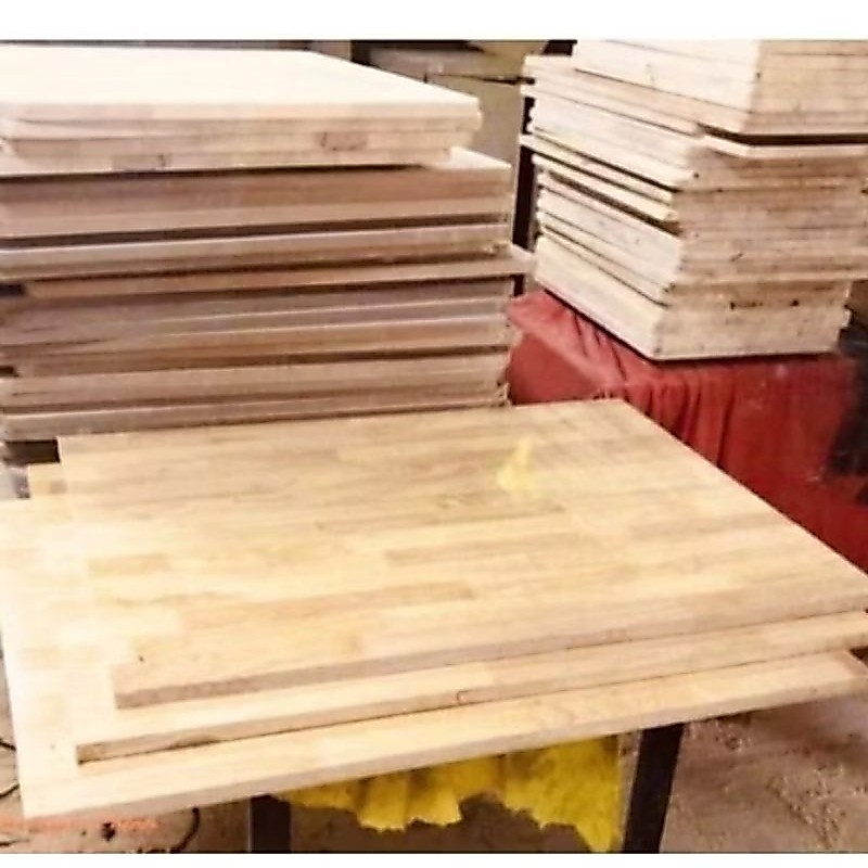 Mặt bàn gỗ cao su. gỗ thịt tự nhiên cao cấp ( có nhiều kích thước) | BigBuy360 - bigbuy360.vn