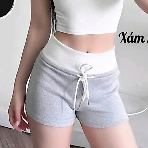 Combo 3 Quần Short Nữ Quần Ôm Body Đùi Nữ Vải Tăm Lạnh Tôn Dáng 3 Màu | BigBuy360 - bigbuy360.vn