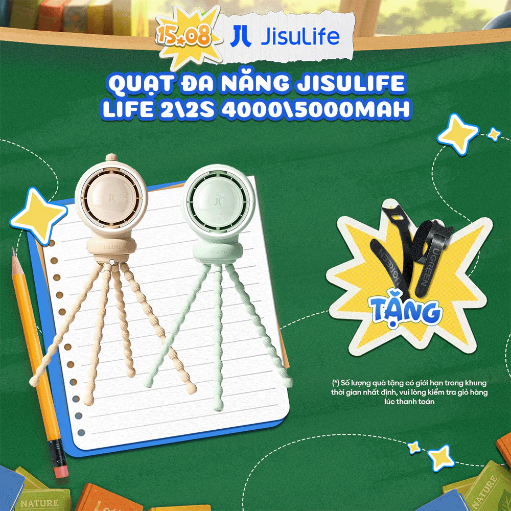 Quạt kẹp JISULIFE Life 2S