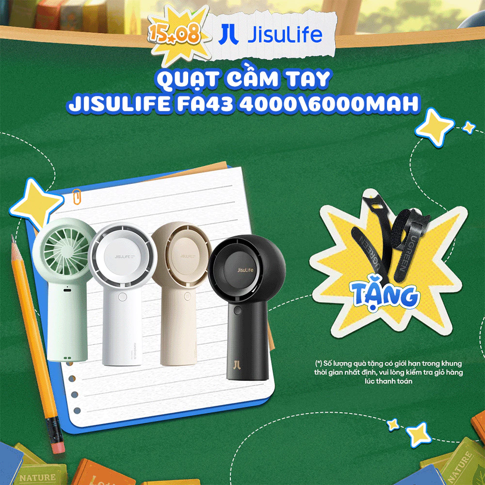 Quạt cầm tay mini JISULIFE FA43