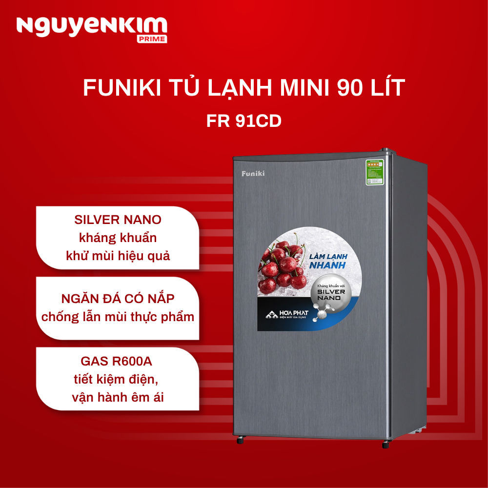Tủ lạnh Mini Funiki 90 lít FR 91CD