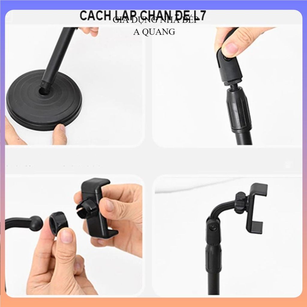 GIÁ ĐỠ MICRO MINI ĐỂ BÀN, CHÂN KẸP MICRO KARAOKE ĐA NĂNG, Điều Chỉnh Linh Hoạt Giúp Thu Âm Hát Hò Dễ Dàng
