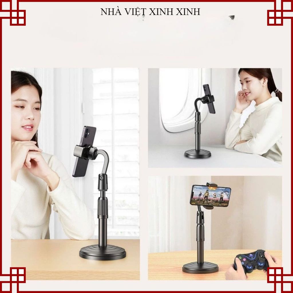 CHÂN KẸP MICRO MINI ĐỂ BÀN, GIÁ ĐỠ MICRO ĐIỀU CHỈNH ĐA NĂNG, Thiết Kế Chắc Chắn Tiện Lợi Cho Livestream Karaoke