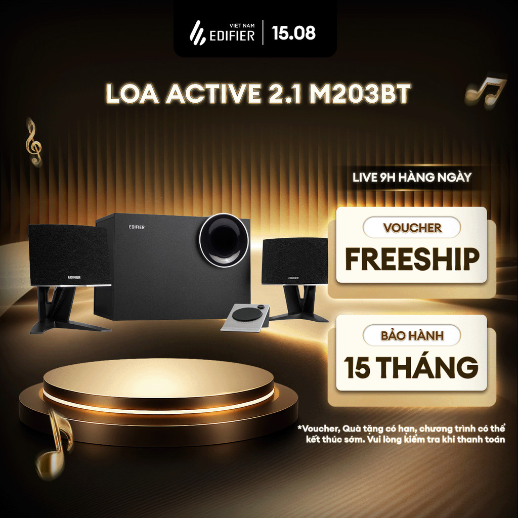 Loa máy tính Bluetooth EDIFIER M203BT