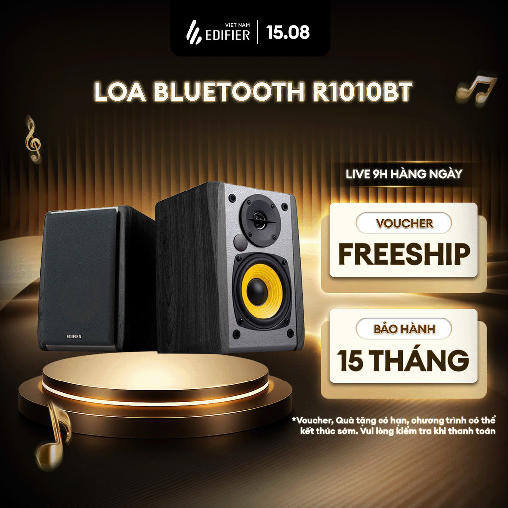 Bộ loa bookshelf Bluetooth EDIFIER R1010BT