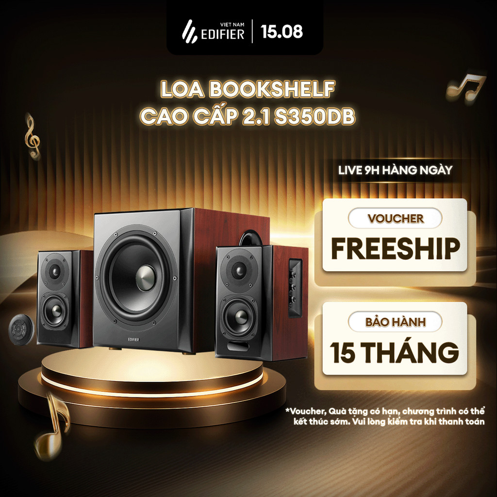 Bộ loa bookshelf EDIFIER S350DB S351DB