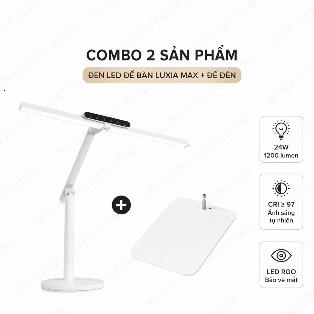 Đèn Bàn Làm Việc Velix Luxia Max V2 24W 1200 Lumen CRI>97 Bảo Vệ Mắt, Cảm Biến Tự Động, Trang Trí - Hàng Chính Hãng | BigBuy360 - bigbuy360.vn