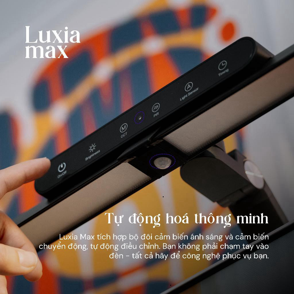 Đèn Bàn Làm Việc Velix Luxia Max V2 24W 1200 Lumen CRI>97 Bảo Vệ Mắt, Cảm Biến Tự Động, Trang Trí - Hàng Chính Hãng | BigBuy360 - bigbuy360.vn