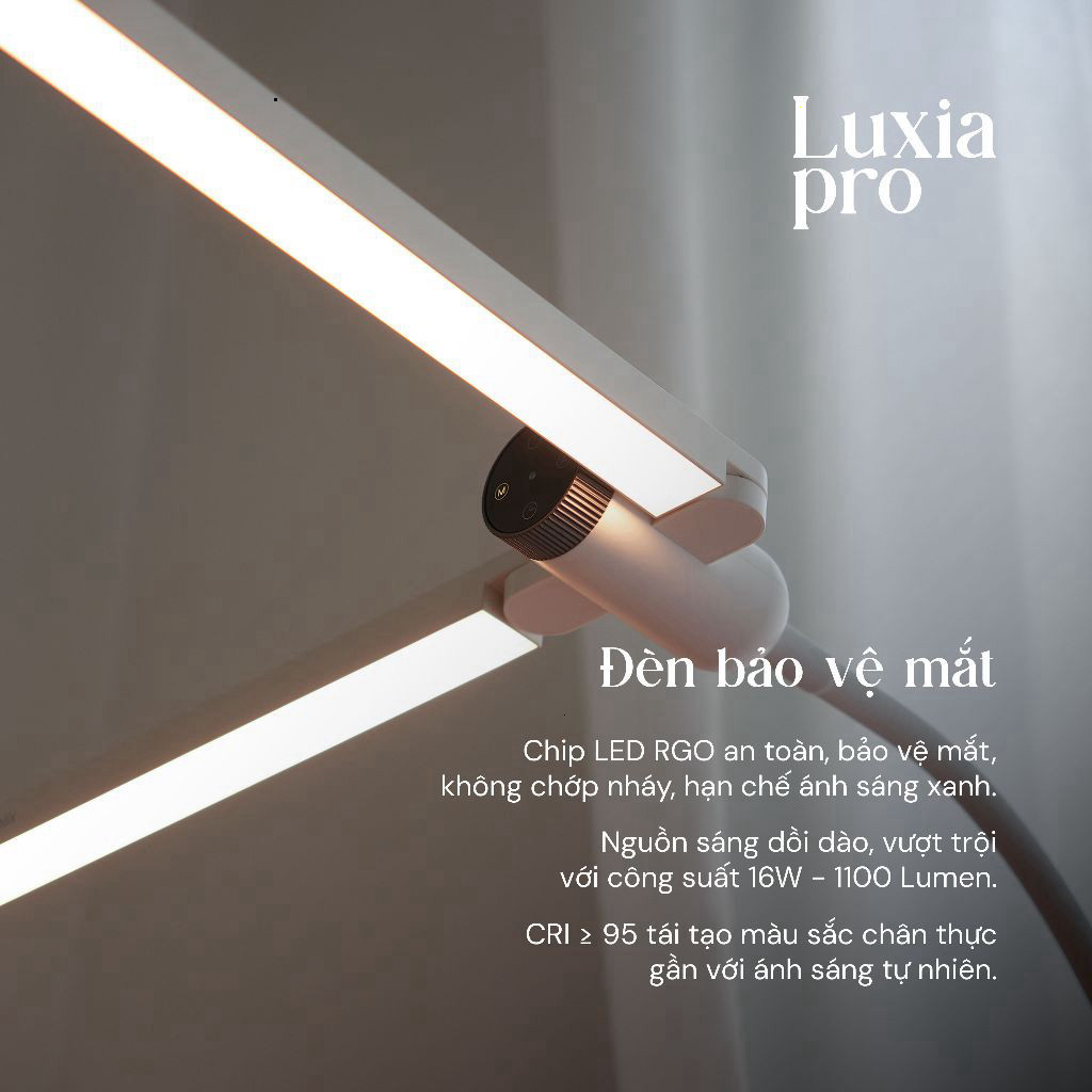 Đèn Bàn Học Bảo Vệ Mắt Velix Luxia Pro 1100 Lumen CRI 95, Chống Cận - Hàng Chính Hãng | BigBuy360 - bigbuy360.vn