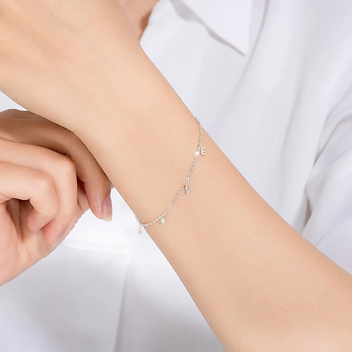 Lắc Tay Vàng Tây 10k LLF66 Huy Thanh Jewelry