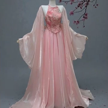 [Có Sẵn] Chân váy múa, chân váy dạ hội, chân váy phối áo yếm, chân váy cổ phục, chân váy tơ sống ozanga