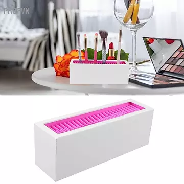profvn Hộp đựng mỹ phẩm bằng silicon Hộp đựng son môi Hộp đựng mỹ phẩm đựng mỹ phẩm