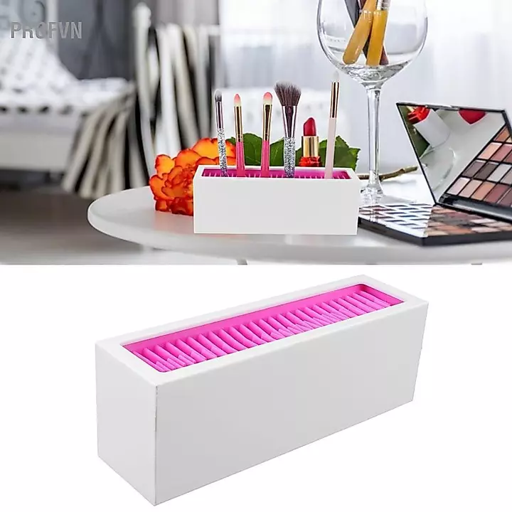 profvn Hộp đựng mỹ phẩm bằng silicon Hộp đựng son môi Hộp đựng mỹ phẩm đựng mỹ phẩm