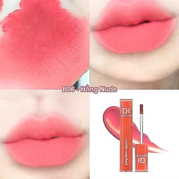 Son DI hồng nude son hồng đào màu son tone hồng nhẹ nhàng