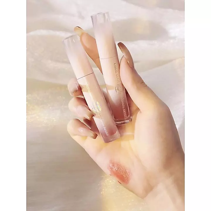 son black rouge black rouge 2 Họa Sĩ Chính Hãng Hai Lớp Matte Lip Glaze Học Sinh Mặt Trơn Vàng Đen Làm Trắng Da Son Môi Son Bóng Không Dễ Dàng