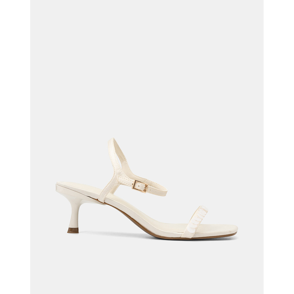 Giày Sandal Nữ 7cm Thời Trang JUNO Kitten Heel Quai Ngang SD07115