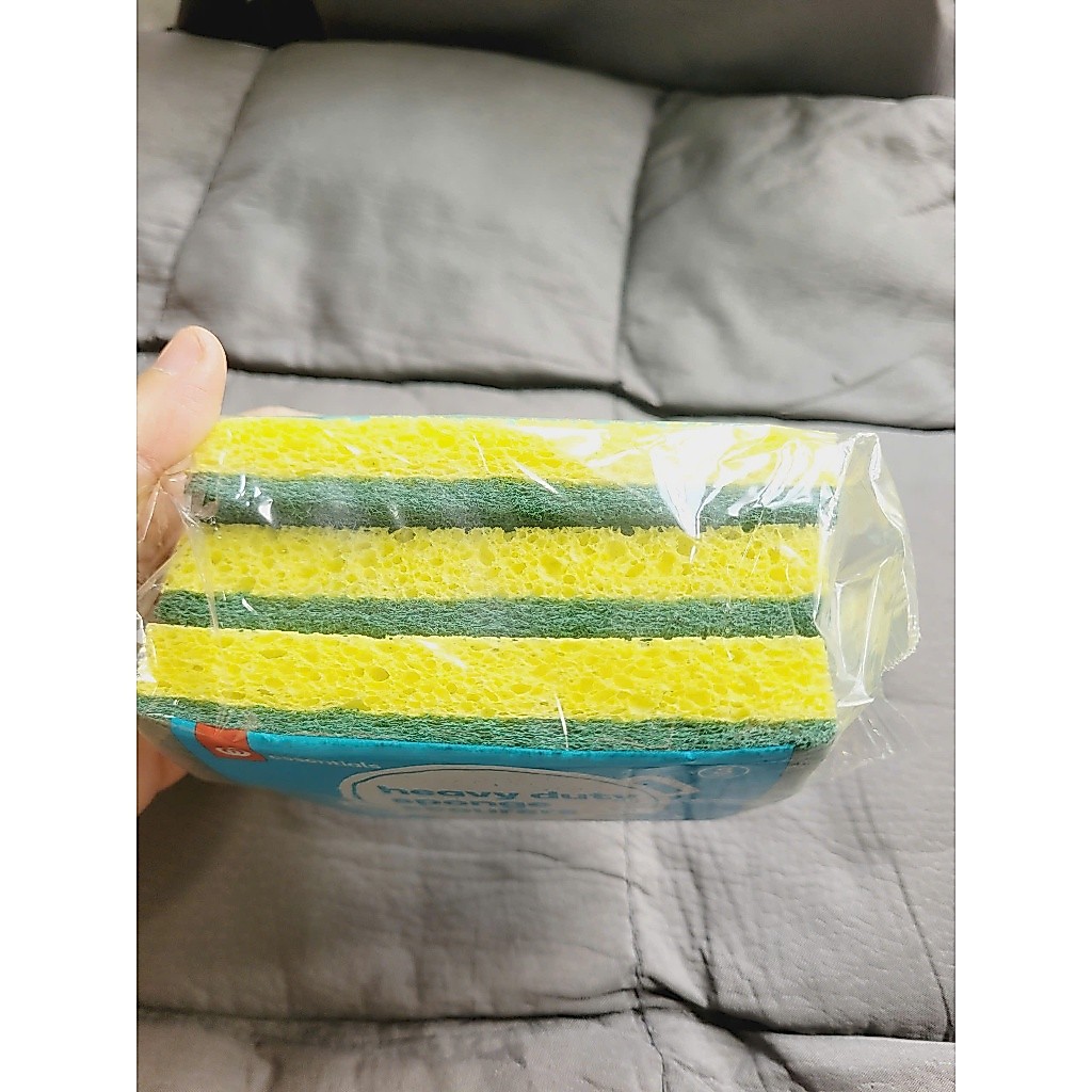 Hàng Úc 🧽 Set 5 miếng bọt biển cellulose rửa chén & lau chùi đa năng Woolworths Essentials | BigBuy360 - bigbuy360.vn