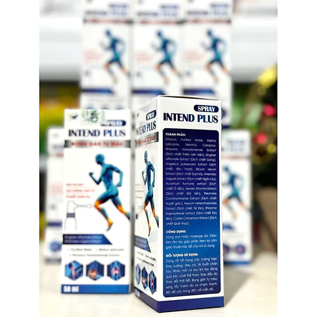 Xịt nóng giảm đau khớp INTEND PLUS