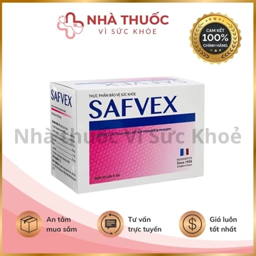 ✅[Chính hãng] SAFVEX giúp bổ sung chất xơ và vi khuẩn có ích hỗ trợ nhuận tràng, giúp giảm tình trạng táo bón