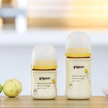 Bình Sữa Pigeon Nội Địa Nhật Thế Hệ 3 Mới 💖 ĐỦ SIZE 160ml/240ml