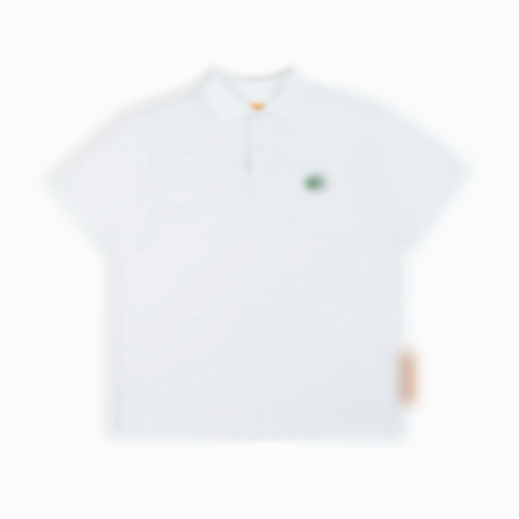 [SMAKER] Áo Polo cotton gai nam nữ Unisex form  slimfit, local brand chính hãng-CÁ SẤU CÕNG NHAU POLO IN WHITE