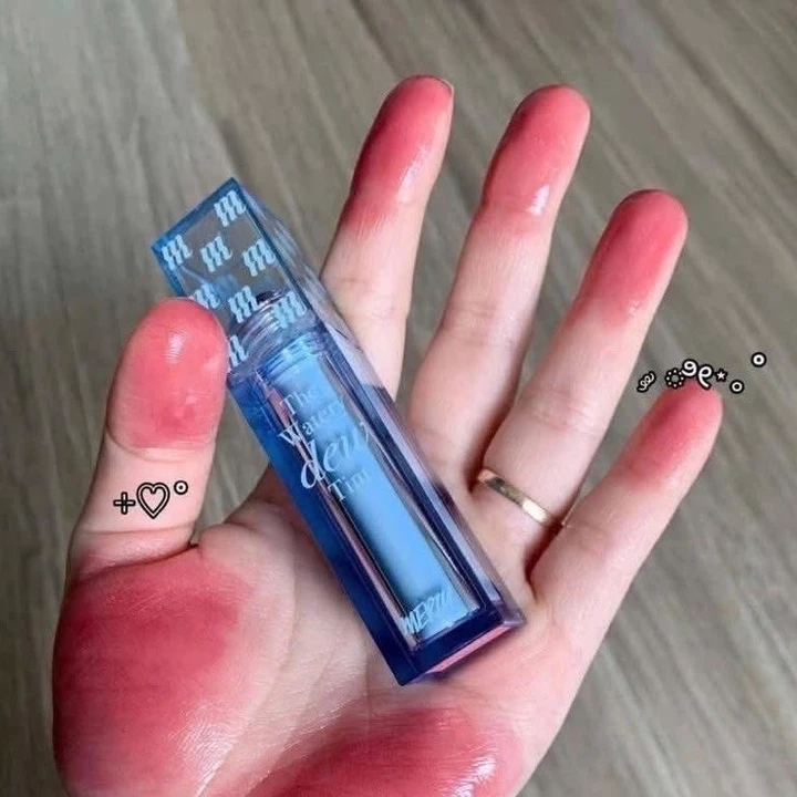 Son bóng Merzy The Watery Dew Tint WD19 hồng baby