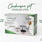 BỘ NỒI CHẢO SEVILLA SV-LX45 3 nồi 1 chảo — ảnh 1