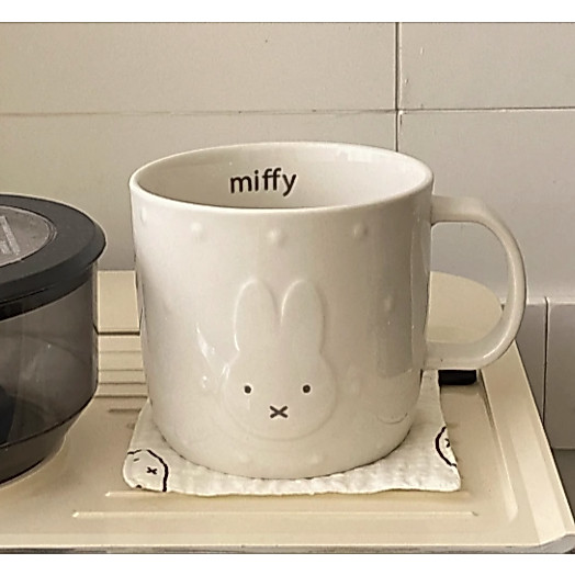 🐰 Ly sứ Miffy Hàn Quốc700ml-600ml-500ml☕ Dễ thương, dung tích lớn, cốc sữa cà phê văn phòng | BigBuy360 - bigbuy360.vn