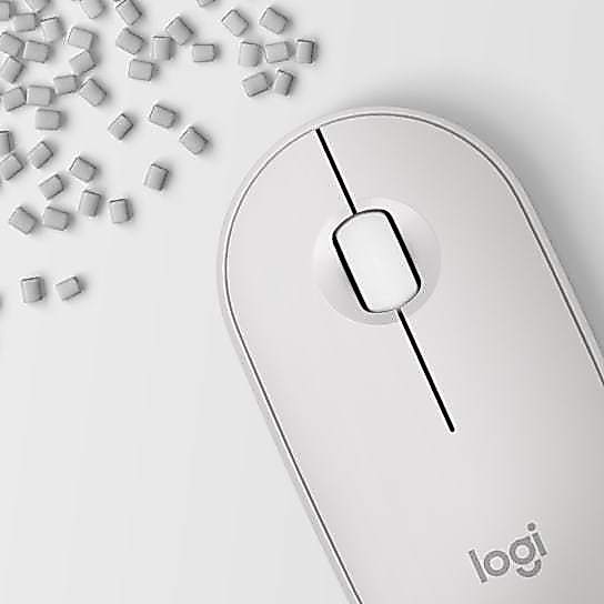 [CHÍNH HÃNG] Chuột không dây Silent Touch Logitech Pebble Mouse 2 M350s công nghệ Bluetooth Low Energy tích kiệm pin | BigBuy360 - bigbuy360.vn